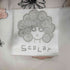 スカラー ScoLar L/S 総柄 レーヨンシャツ レディース JPN:M