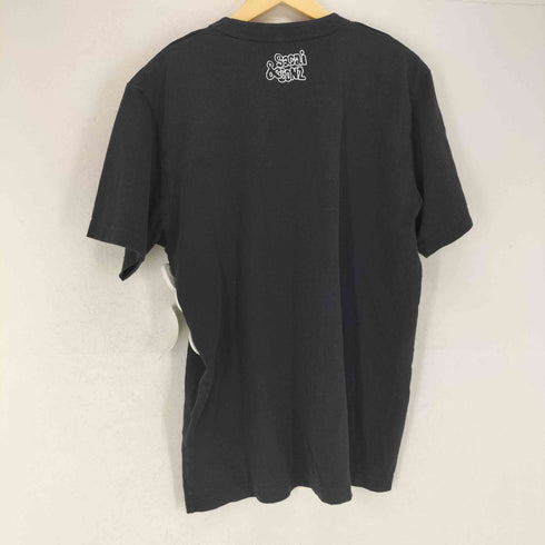サカイ Sacai Gonz ONE LOVE T-Shirt-BLACK メンズ JPN:4