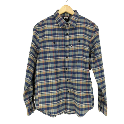 エフティーシー FTC HEAVY PLAID NEL SHIRT メンズ JPN:M
