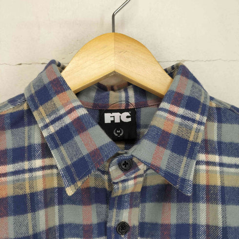 エフティーシー FTC HEAVY PLAID NEL SHIRT メンズ JPN:M