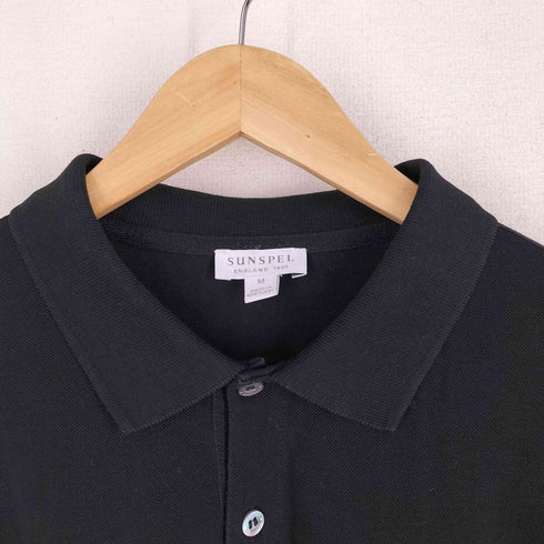 サンスペル Sunspel 鹿の子ポロシャツ メンズ import:M