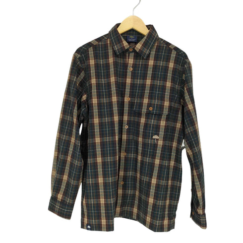 ヘラス HELAS チェック柄ネルシャツ メンズ JPN:M