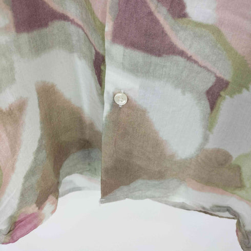 ザラ ZARA 染めデザイン S/S シャツ メンズ import:L