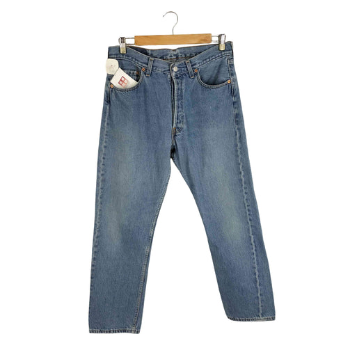 リーバイス Levis MADE IN UK 刻印311 501 ボタンフライデニムパンツ ユーロ メンズ UK:34-35