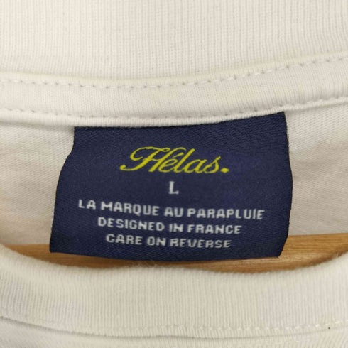 ヘラス HELAS 刺繍ボーダーTシャツ メンズ JPN:L