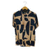 ザラ ZARA デザインプリントS/S シャツ メンズ import:L