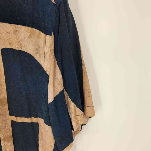 ザラ ZARA デザインプリントS/S シャツ メンズ import:L