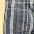 リーバイスメイドアンドクラフテッド Levis Made & Crafted SLIM CROP ストライプデニムパンツ レディース W25