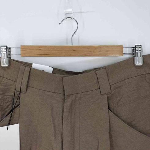 ザラ ZARA リネン混ポリエステルショーツ メンズ EUR:44-46