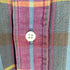 ラルフローレン RALPH LAUREN 90s MADE IN INDIA スモールポニー刺繍 ボタンダウンチェックL/Sシャツ メンズ import:XL