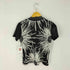 ラインストーンフラワーS/S TEE レディース