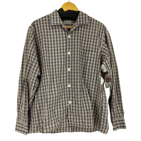 コムデギャルソンオム COMME des GARCONS HOMME AD2000 田中オム チェックオープンカラーシャツ メンズ