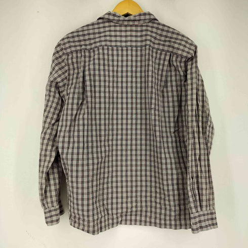 コムデギャルソンオム COMME des GARCONS HOMME AD2000 田中オム チェックオープンカラーシャツ メンズ