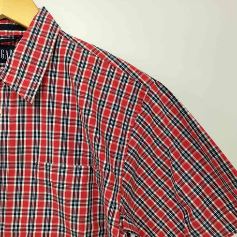 ギャップ Gap チェック柄 半袖シャツ レディース import:XL