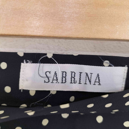 SABRINA 80-90s MADE IN JAPAN ポルカドットロングスカート レディース 66-92