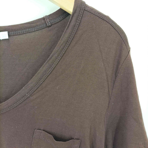 ティーバイアレキサンダーワン T by Alexander Wang Vネックレーヨン半袖カットソー レディース S