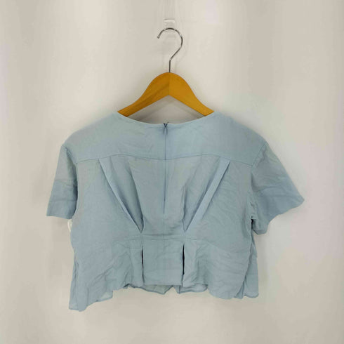 タロウホリウチ TARO HORIUCHI フリルデザイン S/S ブラウス レディース JPN:2