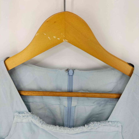 タロウホリウチ TARO HORIUCHI フリルデザイン S/S ブラウス レディース JPN:2