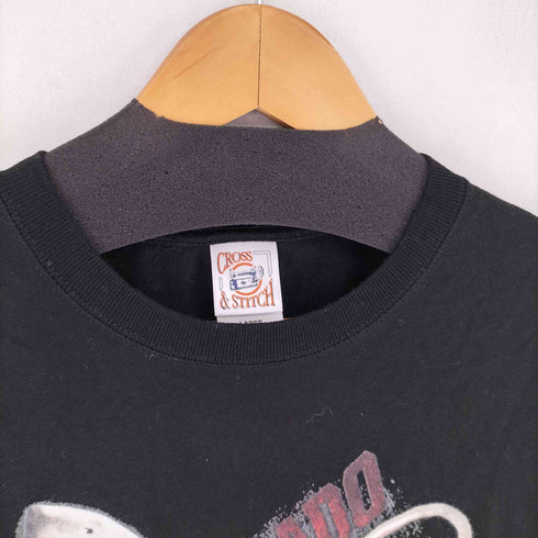 クロスアンドスティッチ CROSS&STITCH フロントプリント S/S Tシャツ SHARKNADO メンズ JPN:L
