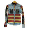 デニムアンドサプライ ラルフローレン DENIM & SUPPLY RALPH LAUREN RL UTILITY 星条旗 バンダナパッチワークシャツ レディース JPN:XS