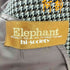 Elephant 千鳥格子 テーラドジャケット メンズ