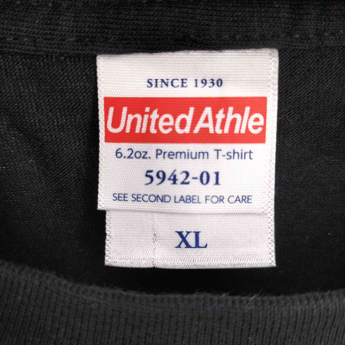 ユナイテッドアスレ UNITED ATHLE フロントプリント S/S Tシャツ メンズ JPN:XL