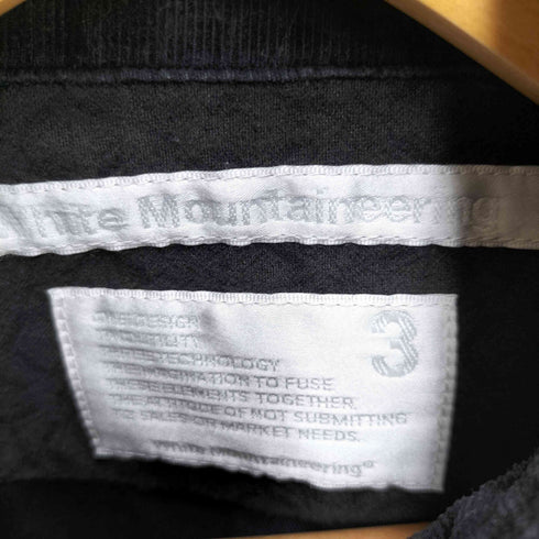ホワイトマウンテニアリング WHITE MOUNTAINEERING コーデュロイ切替長袖シャツ メンズ 3