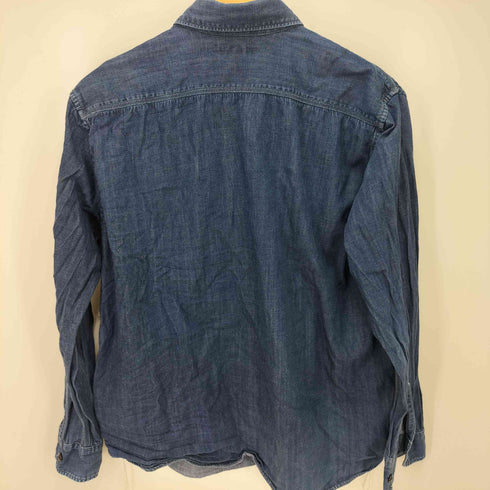 オーディナリーフィッツ Ordinary fits 長袖デニムシャツ メンズ 1