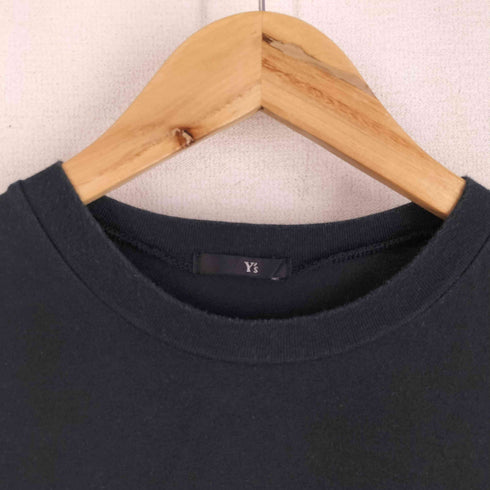 ワイズ Ys 93SS ロゴプリント L/S クルーネックTシャツ レディース