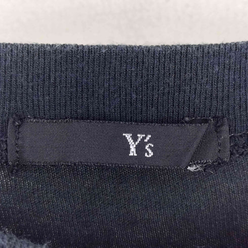 ワイズ Ys 93SS ロゴプリント L/S クルーネックTシャツ レディース