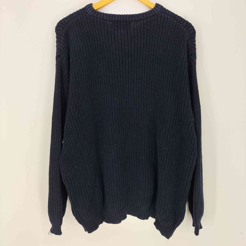 エディーバウアー Eddie Bauer 00s ローゲージコットンニット メンズ L