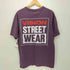 ヴィジョンストリートウェア VISION STREET WEAR ©1987 USA製 両面ロゴプリント クルーネックTシャツ メンズ import:L