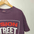 ヴィジョンストリートウェア VISION STREET WEAR ©1987 USA製 両面ロゴプリント クルーネックTシャツ メンズ import:L