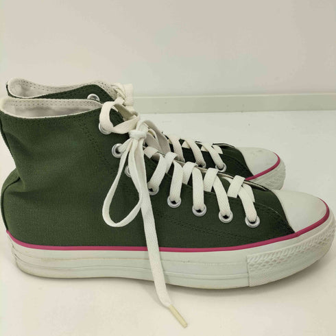 コンバースオールスター CONVERSE ALLSTAR CLEAN HI DARKGREEN ハイカットスニーカー レディース JPN:25