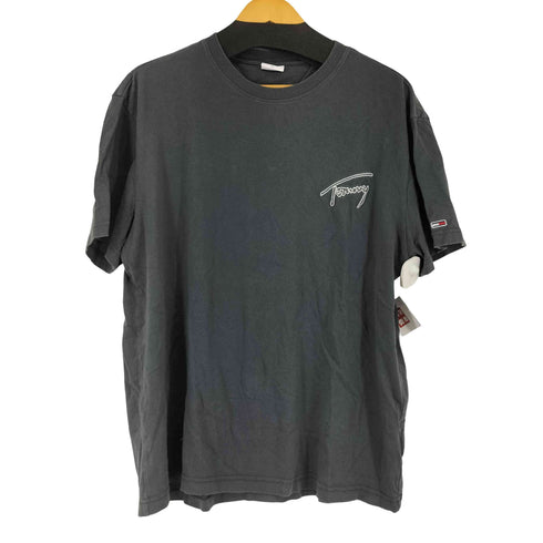 トミージーンズ tommy jeans 刺繍クルーネックTシャツ メンズ JPN:XL