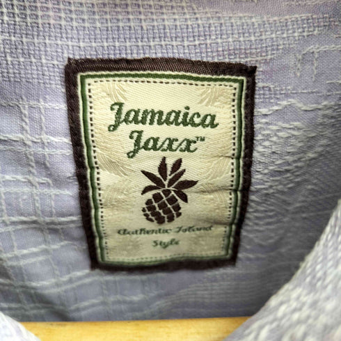 ジャマイカジャックス JAMAICA JAXX シルク100% オープンカラーシャツ メンズ JPN:XL