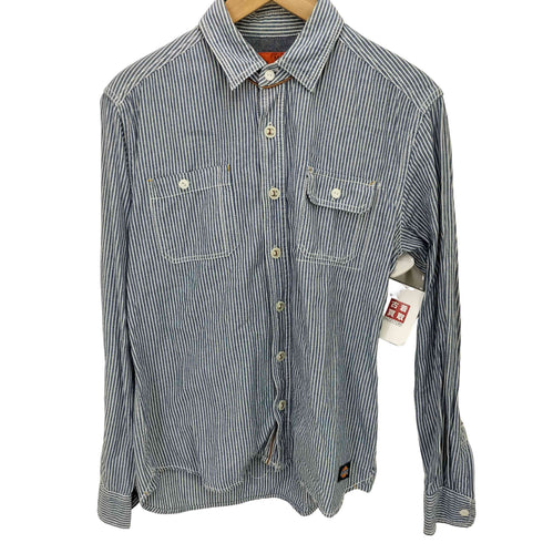 ディッキーズ Dickies ストライプワークシャツ メンズ JPN:M
