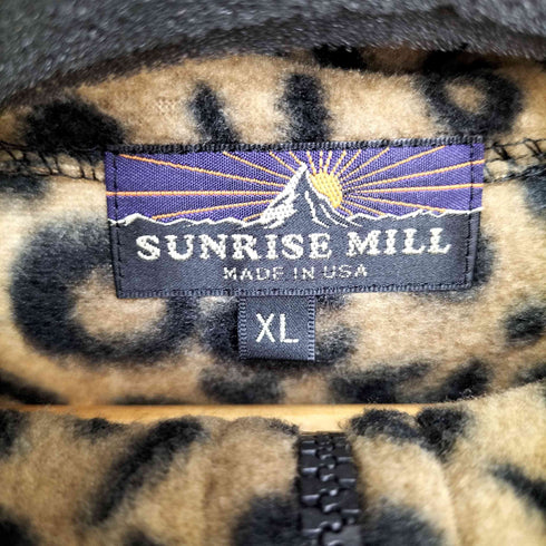 SUNRISE MILL UNISEX FLEECE ZIP VEST メンズ JPN:XL