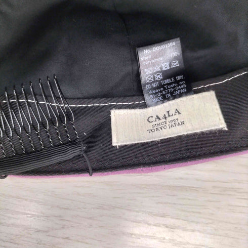 カシラ CA4LA スエード ローキャップ レディース ONE SIZE