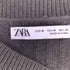 ザラ ZARA クルーネック オーバーサイズ S/S ニット メンズ import:M