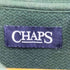チャップス CHAPS ヘリンボーン柄 ロゴ刺繍 ハイネック ハーフジップ L/S Tシャツ メンズ JPN:L