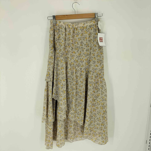 ウィルセレクション WILLSELECTION 花総柄 ティアードスカート レディース JPN:M