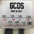 ジーシーディーエス GCDS イタリア製 クリア ローカット スニーカー メンズ EUR:43