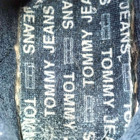 トミージーンズ tommy jeans SUEDE CONTRAST TRAINERS ローカット スニーカー メンズ US:9
