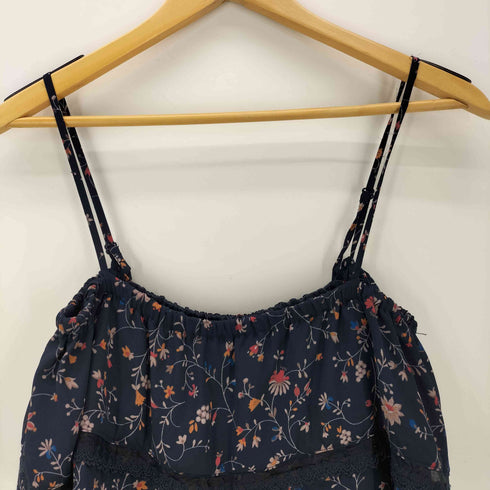 ヘザー Heather 総柄ノースリーブワンピース レディース