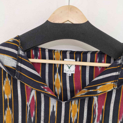 サウスツーウェストエイト SOUTH2 WEST8 Mexican Cotton Cloth / Ikat Pattern / メキシカンパーカー イカットパターン メンズ JPN:M