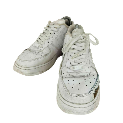 ナイキ NIKE Nike WMNS Air Force 1 Low 07 White and Safety Orange メンズ JPN:27.5