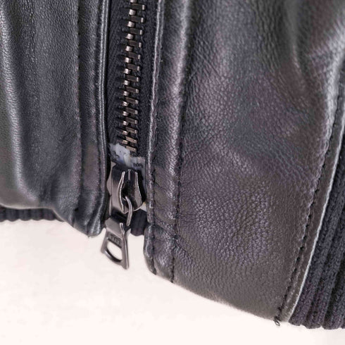 リチウムオム LITHIUM HOMME 07AW ラムレザーダブルジップジャケット ririジップ Thinsulate Ex-Soft メンズ JPN:46