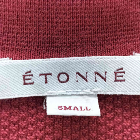 エトネ Etonne ニット 半袖ポロシャツ レディース JPN:S