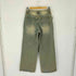 BLACKUP WASHED DENIM PANTS ウォッシュドバギーデニムパンツ Y2K ダメージド レディース ONE SIZE